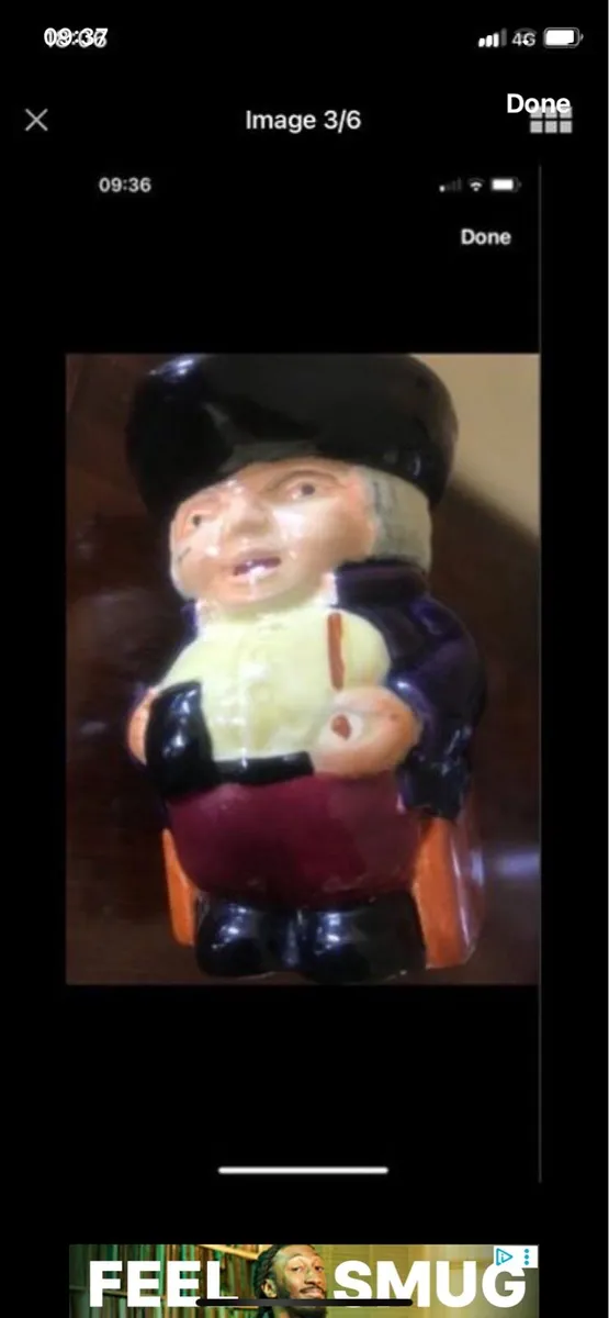 Antique/ Vintage Toby Jug - Image 3