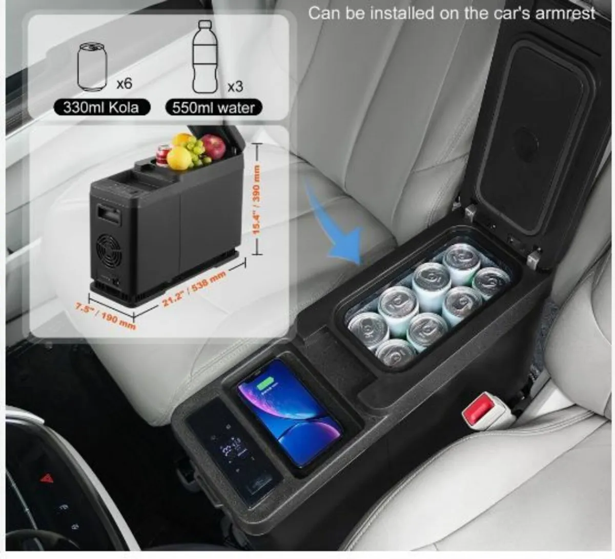 Portable Car Refrigerator Freezer - Image 2