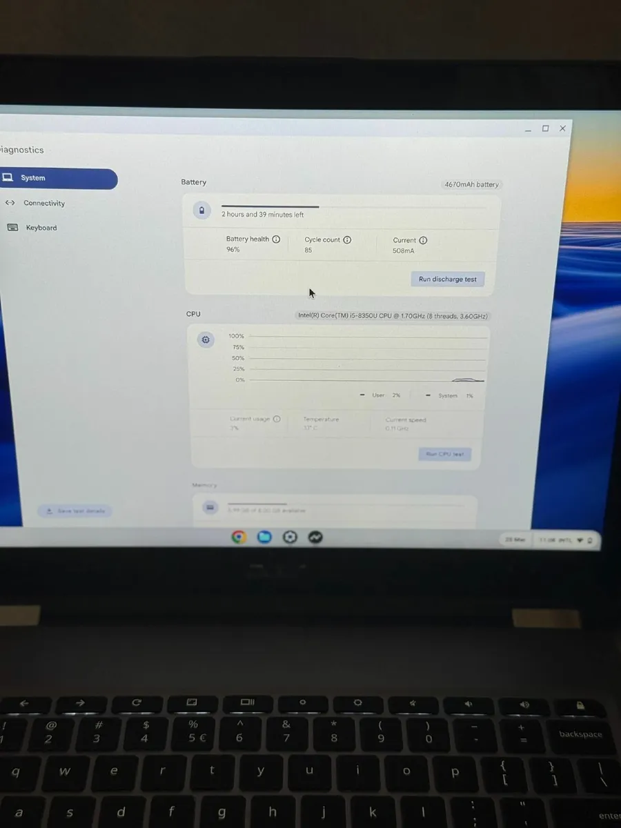 Acer Spin 13 ChromeBook 2in1 Laptop i5/8GB/64GB - Image 3