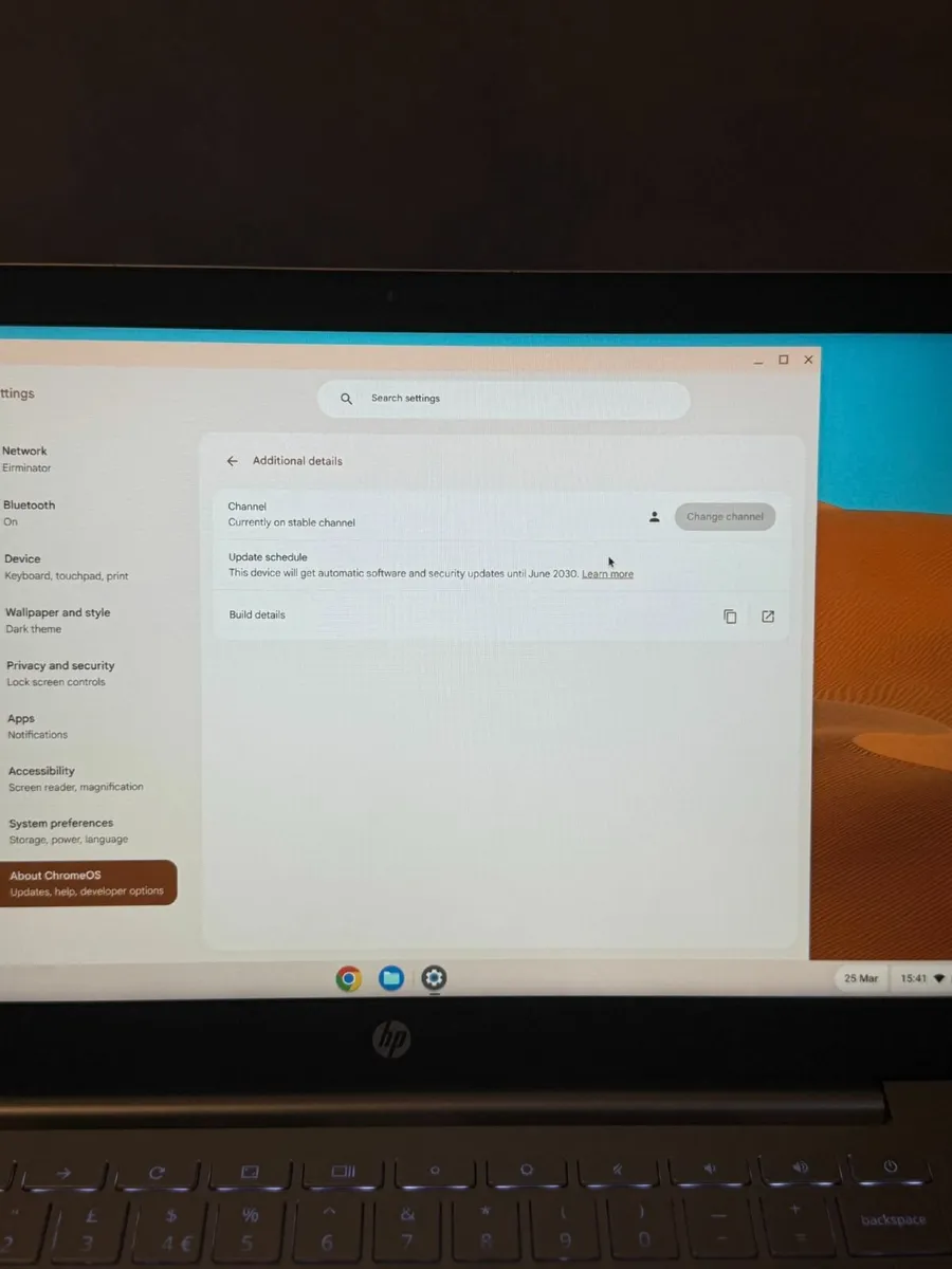 HP Pro C640 ChromeBook Laptop i5/8GB/64GB/FHD - Image 2