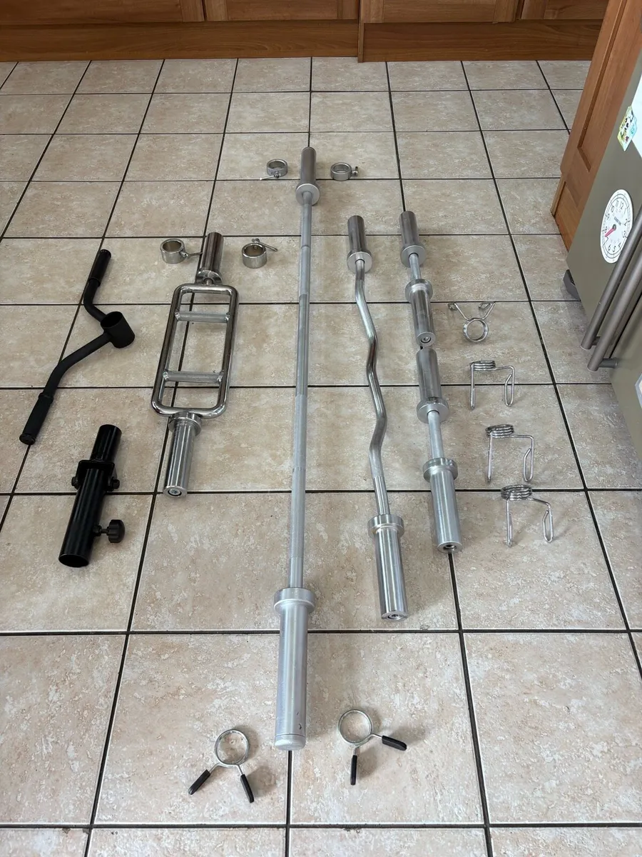 CHEAP OLYMPIC BAR SET, T BAR ROW, OLYMPIC LANDMINE