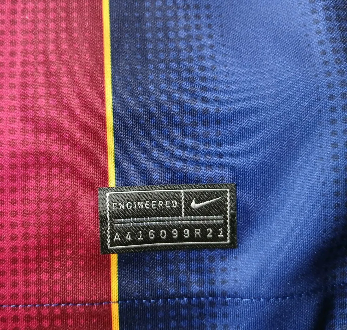 FC Barcelona 2020 2021 Home Jersey Authentic - Image 4