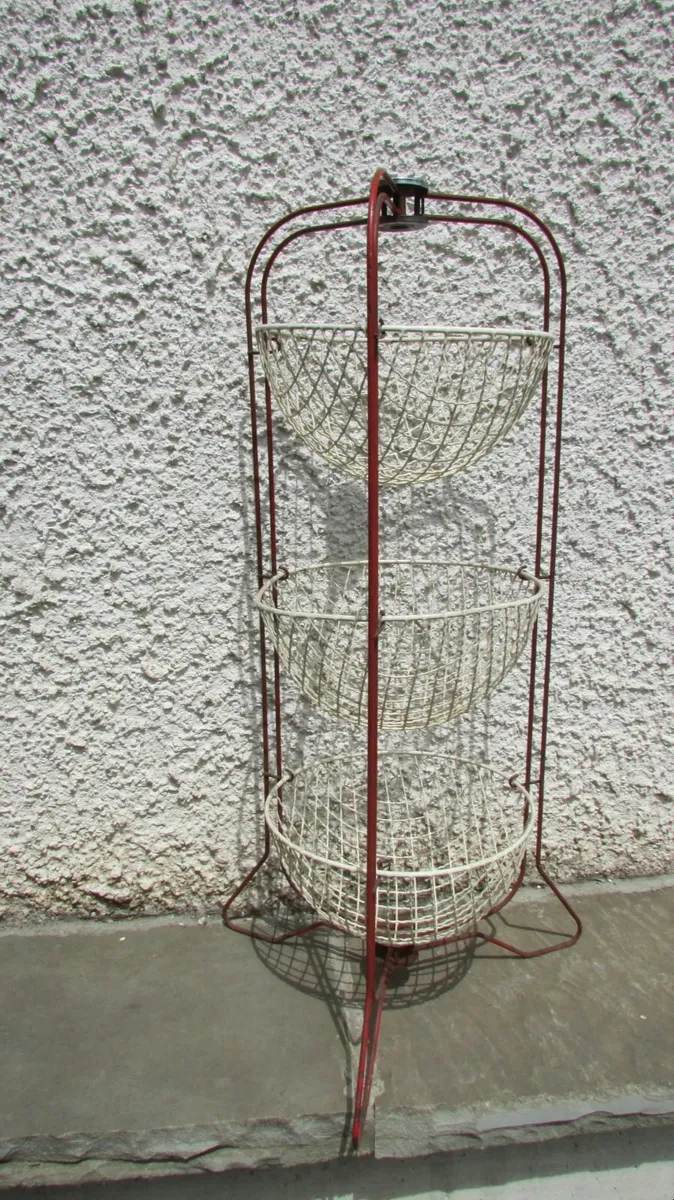 Vintage Happymaid 3 tier Fruit Vegetable Rack. - Image 1
