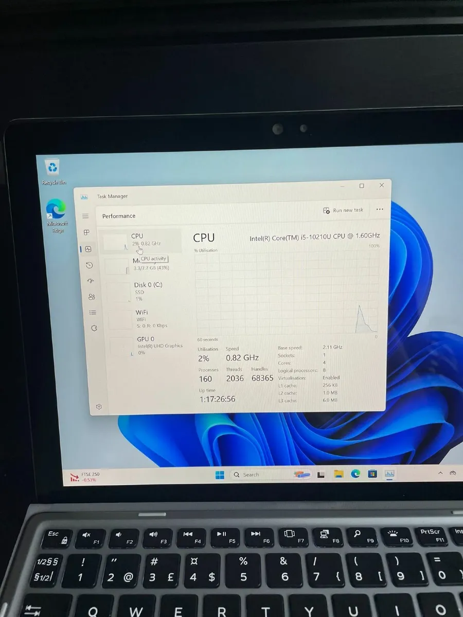 Dell Latitude 7210 2in1 Laptop i5/8GB/256SSD/FHD - Image 3