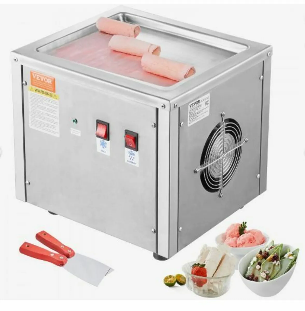 Fried Ice Cream Roll Machine Rolled Ice Cream Make - Image 1