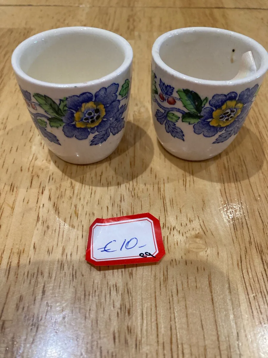 Pr Masons ware eggcups - Image 2