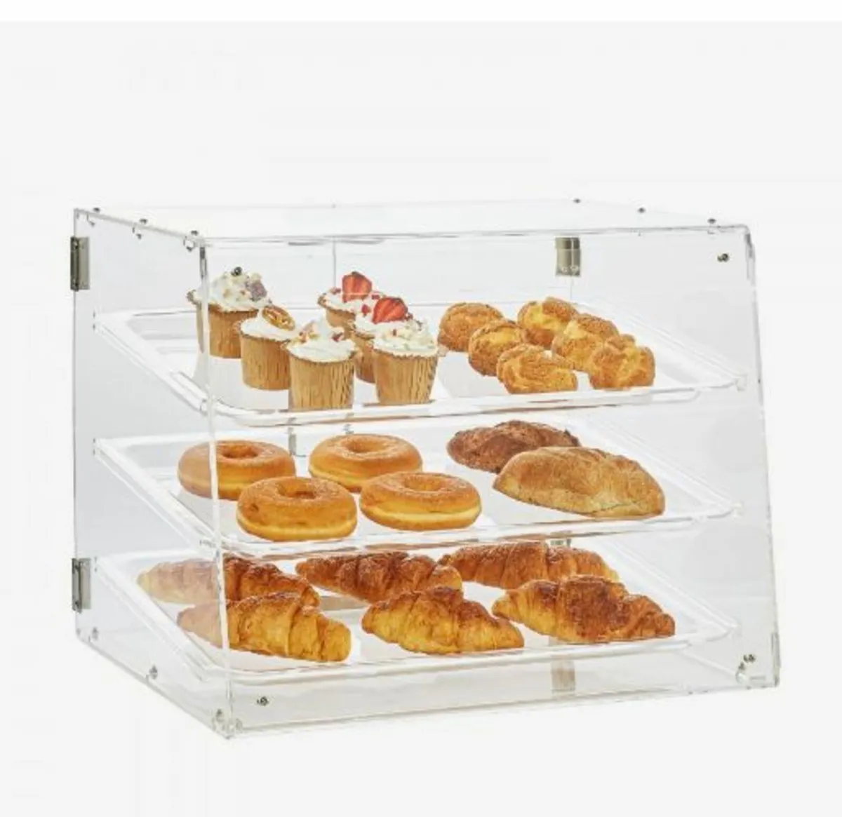 Pastry Display Case, 3-Tier Commercial - Image 4