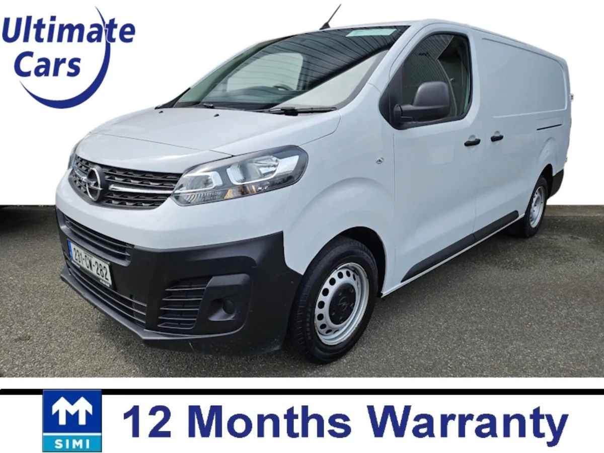 2023 Opel Vivaro L2h1 12 Months Warranty Finance - Image 1