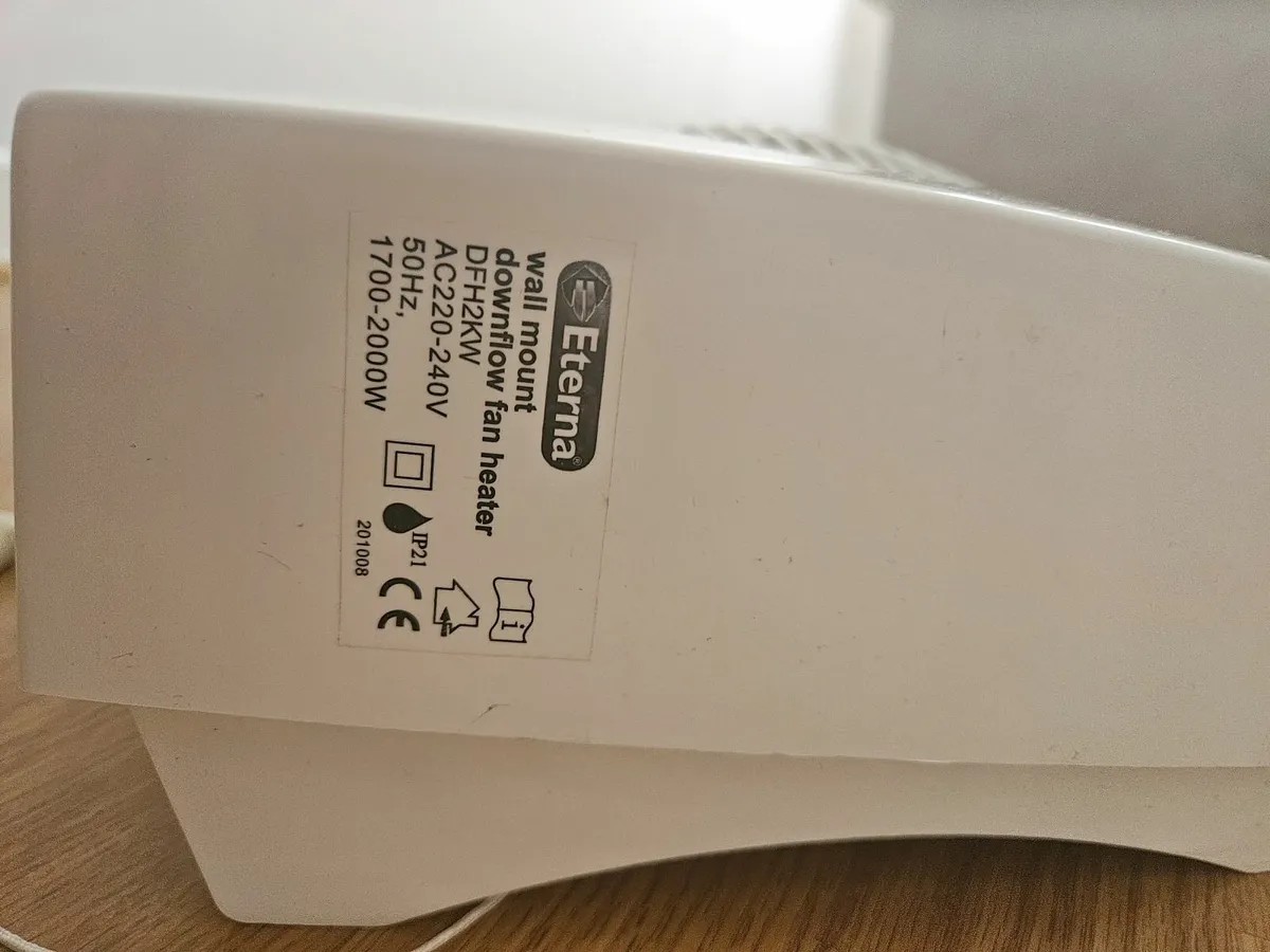 Wall mount downflow heater - Image 2