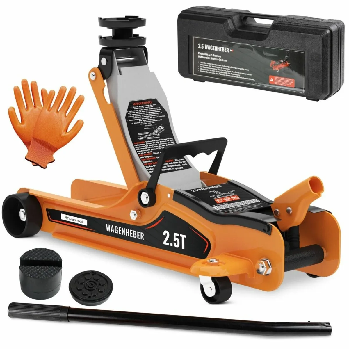 TIMBER PRO 2.5T TROLLEY JACK -- FREE DELIVERY