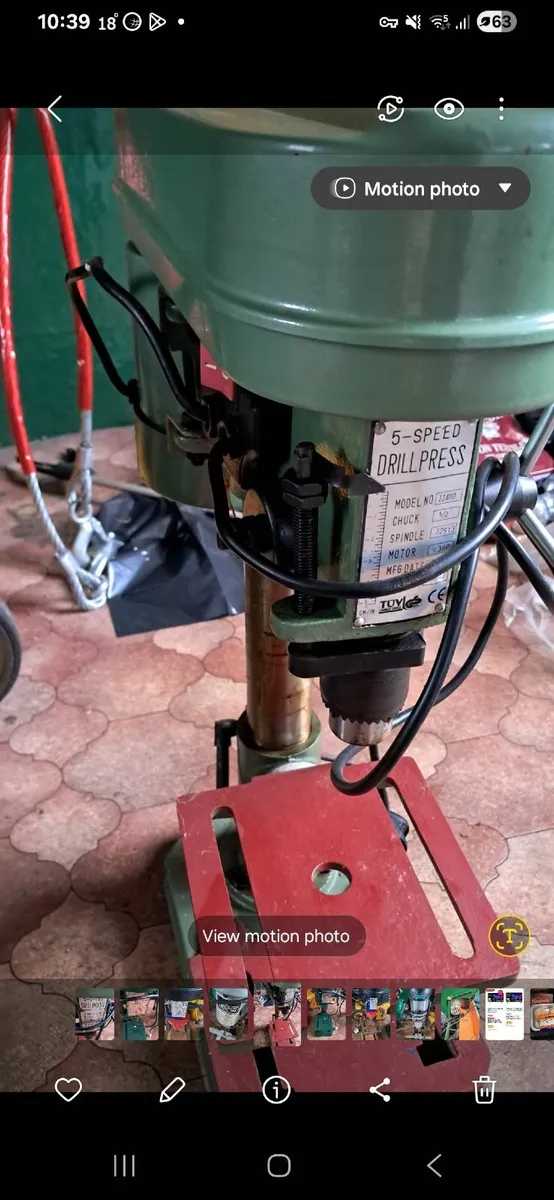 Pillar drill
