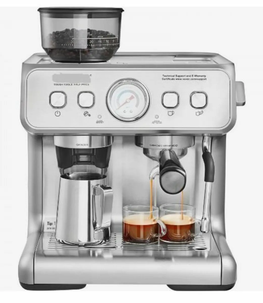 spresso Machine with Grinder 15 Bar - Image 1