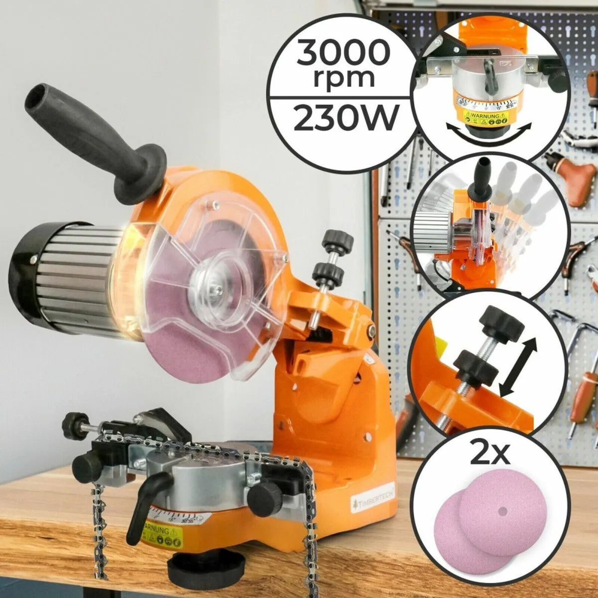 TIMBER PRO CHAIN GRINDER - FREE DELIVERY