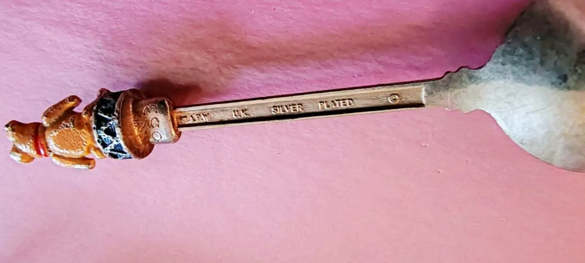 Vintage silver plated nursery spoon - Image 2
