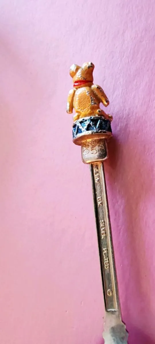 Vintage silver plated nursery spoon - Image 3