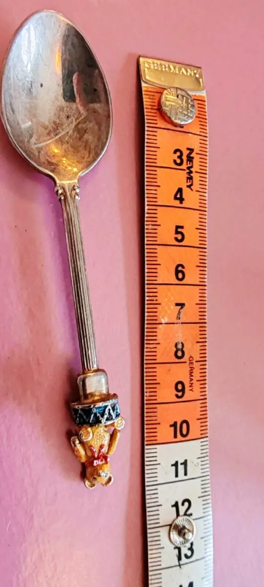 Vintage silver plated nursery spoon - Image 4
