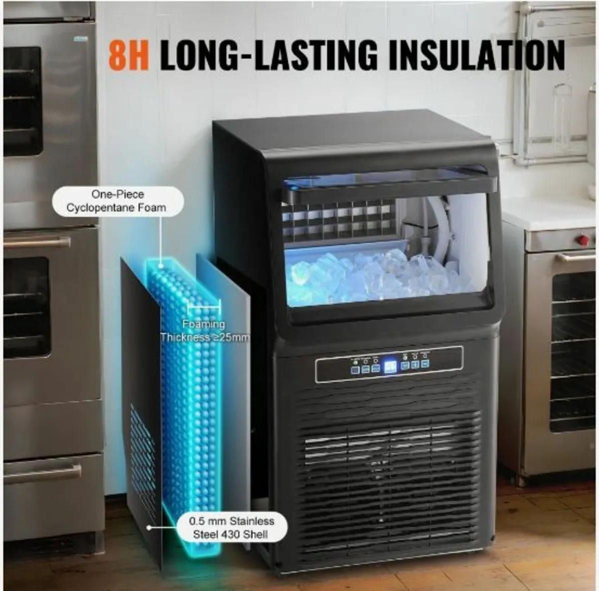Commercial Ice Maker Freestanding Cabinet - Image 4