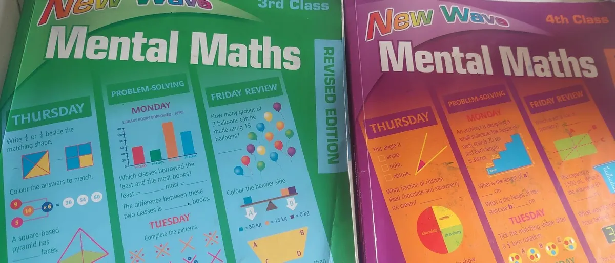 Used busy at maths senior infants cjfallon mental - Image 2