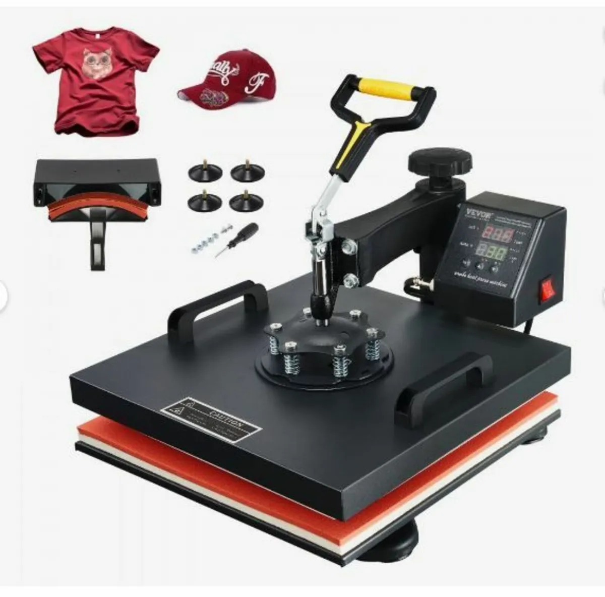 Heat Press Machine, 15x15inch / 38x38cm - Image 1