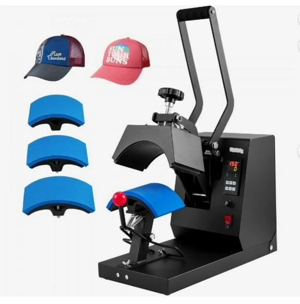 Hat Heat Press, 4-in-1 Cap Heat Press Machine - Image 1