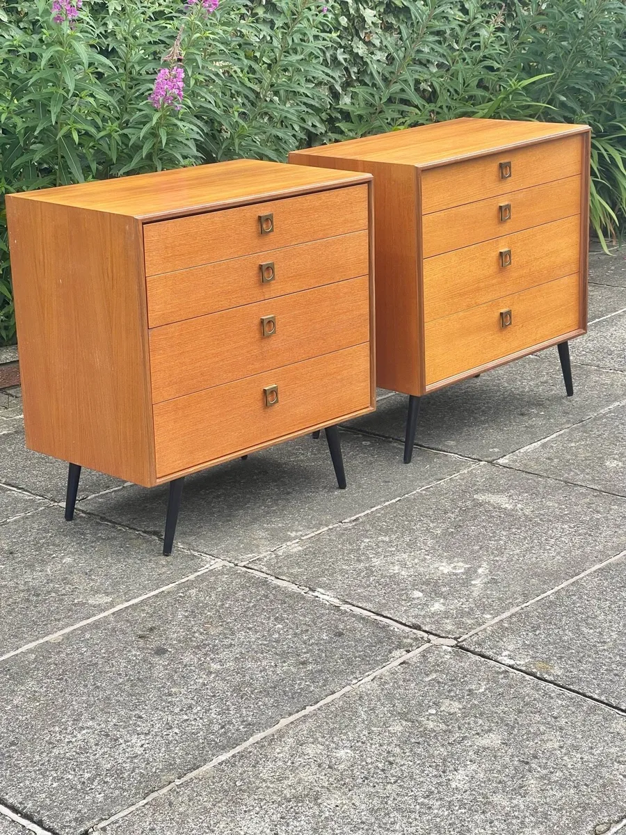Mid century G Plan chests ( 2 ) - Image 1