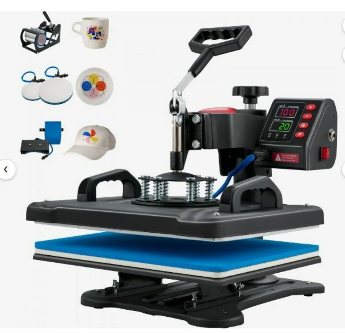 Heat Press, 5 in 1 Heat Press Machine Machine - Image 1