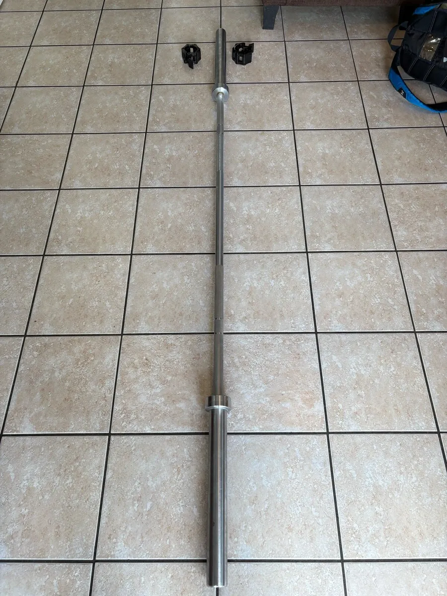 ELITE JORDAN 750KG RATED PRO ULTIMATE OLYMPIC BAR - Image 3