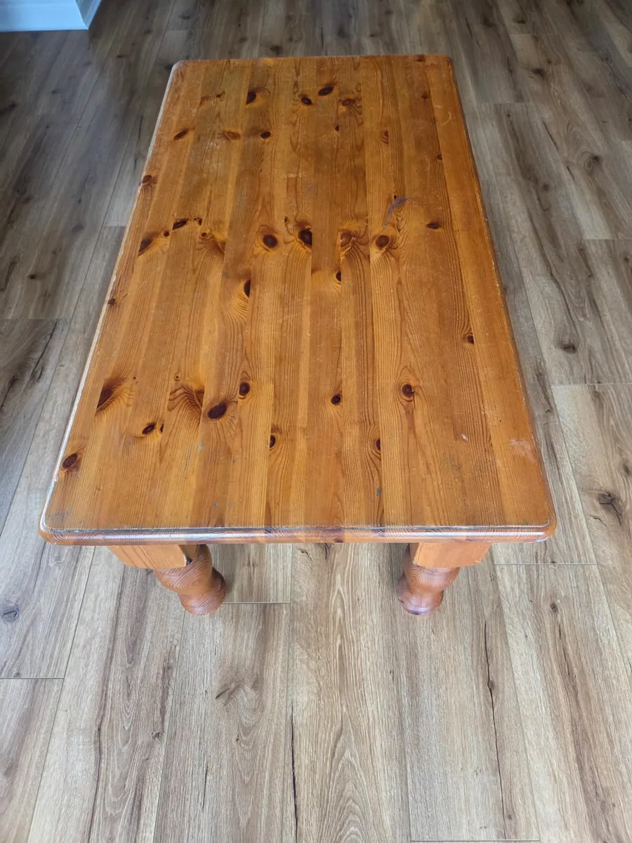 Pine Coffee Table - Image 4