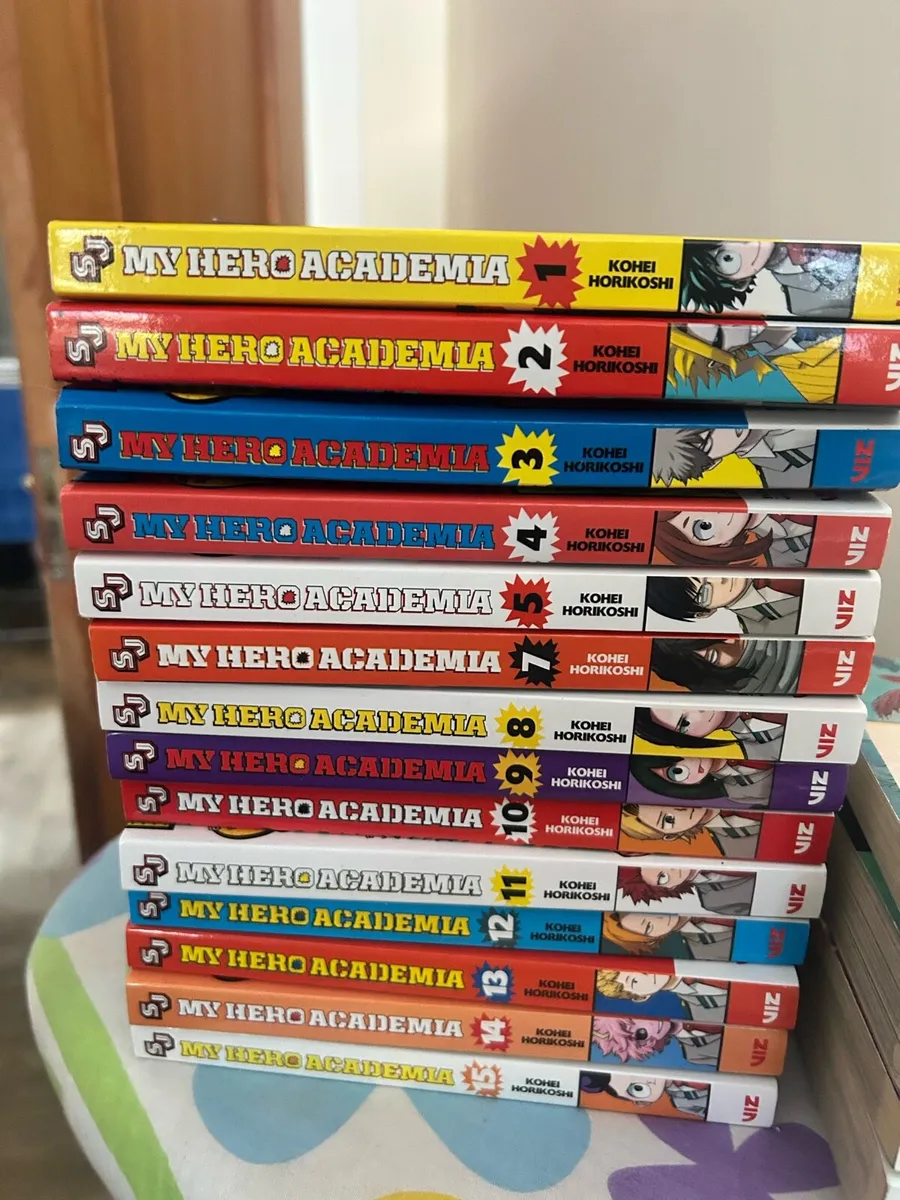 Anime books- my hero academia and others - Image 1