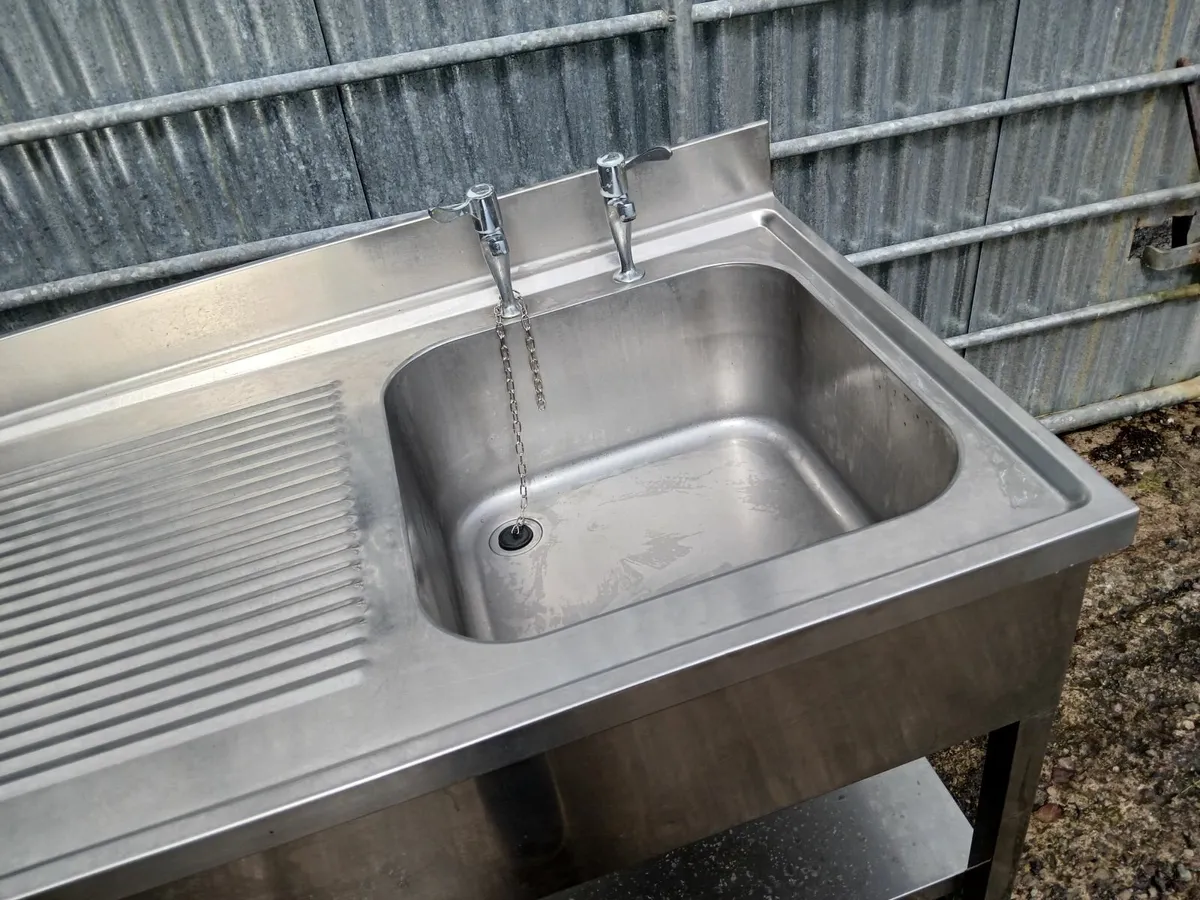 Stainless steel cabbinet /sink unit delivered .. - Image 2