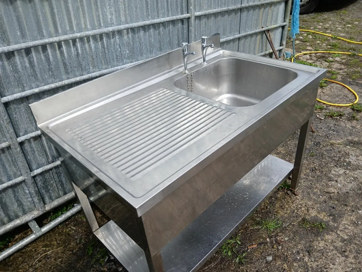 Stainless steel cabbinet /sink unit delivered .. - Image 3