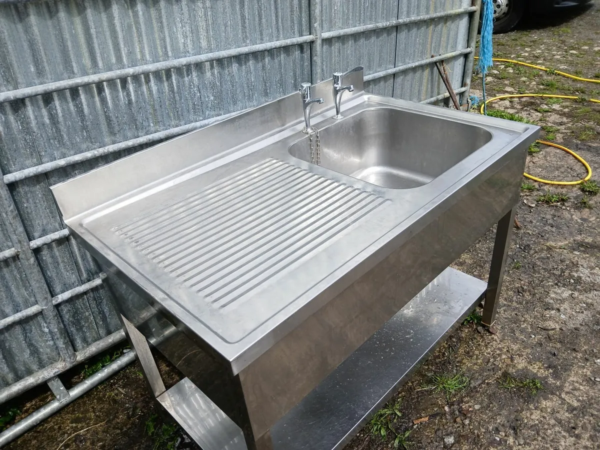 Stainless steel cabbinet /sink unit delivered .. - Image 4