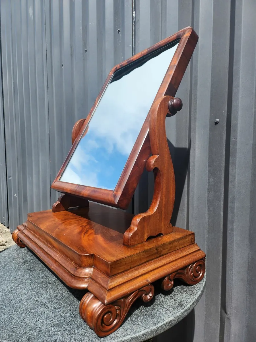 Antique Dressing Table Mirror - Image 1