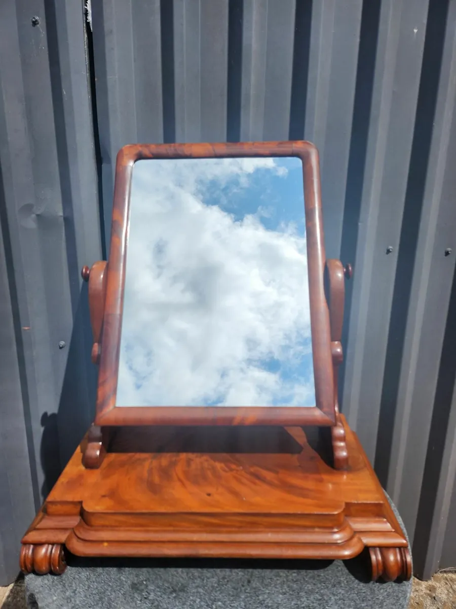 Antique Dressing Table Mirror - Image 2
