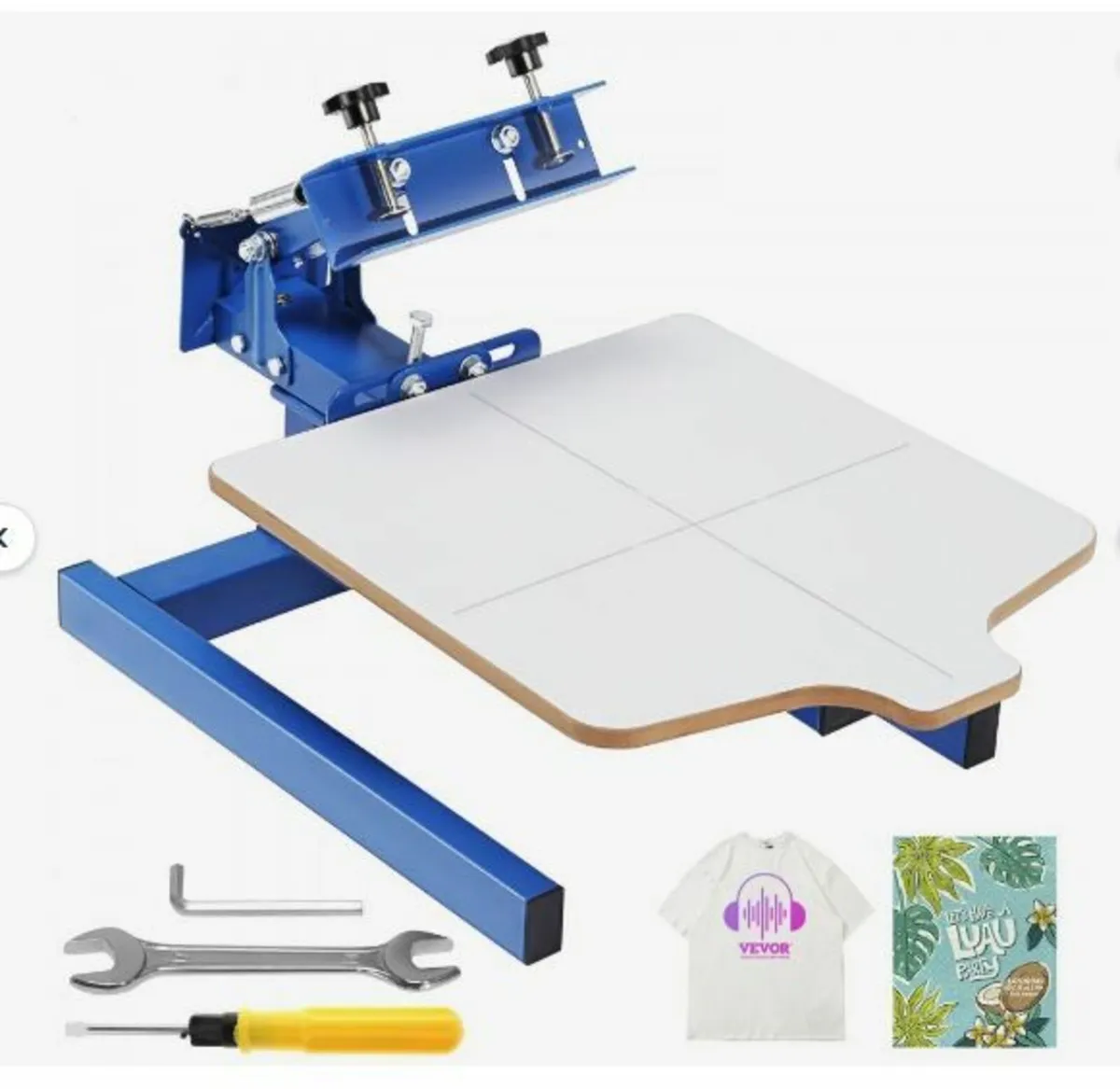 1 Color 1 Station Silk Screening Screenprint - Image 1