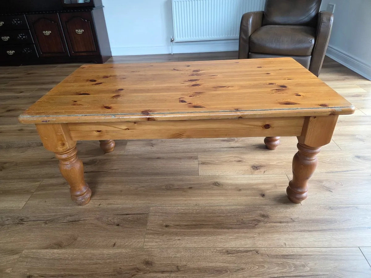 Pine Coffee Table - Image 1