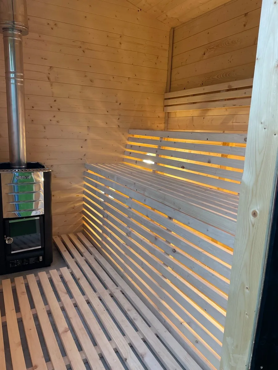 Harvia Outdoor Sauna (5-7 person capacity) - Image 3