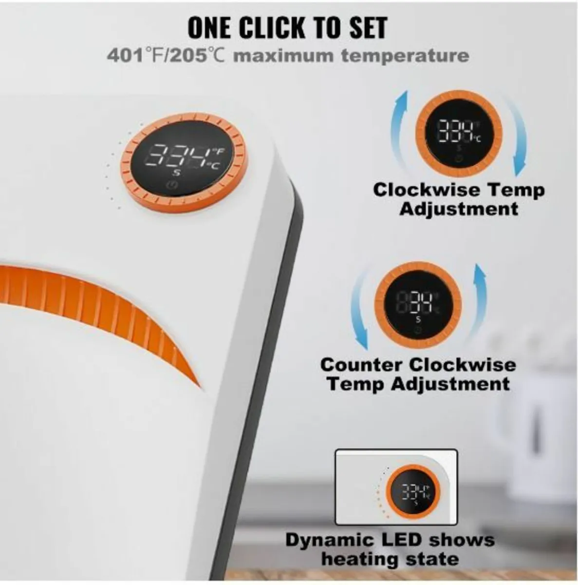 Heat Press 12 x 10 in Portable Easy Press Sublimat - Image 4