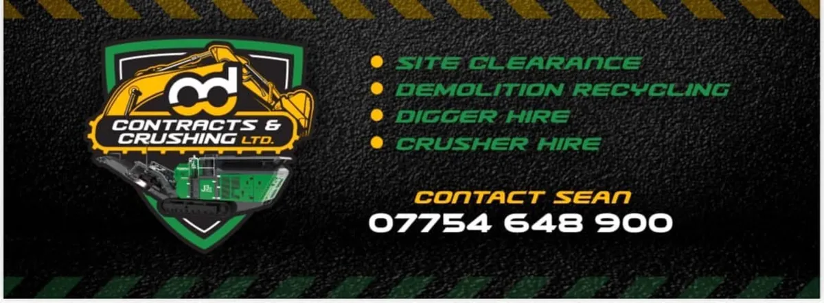 Crusher hire / digger hire - Image 2