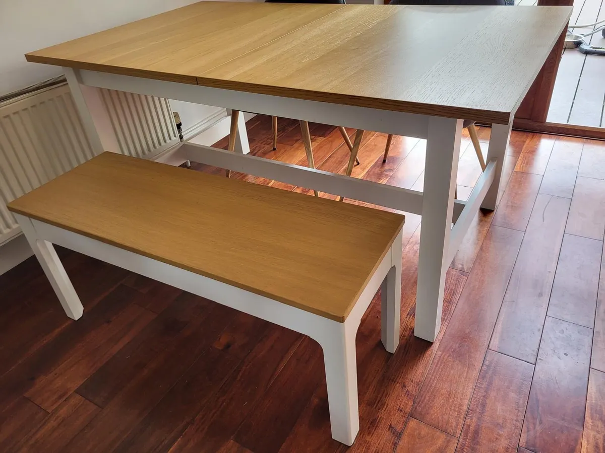 IKEA dining table and chairs - Image 2