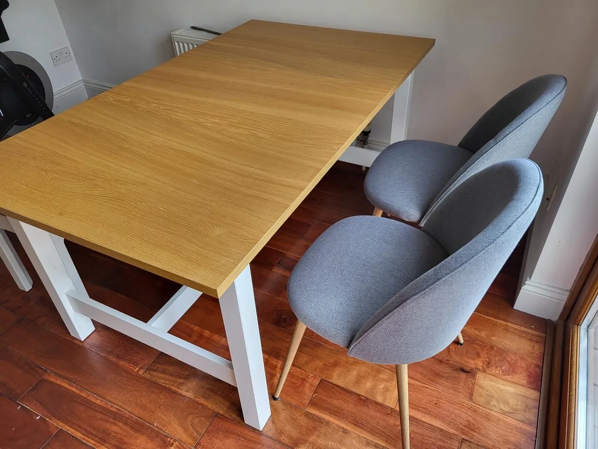 IKEA dining table and chairs - Image 3