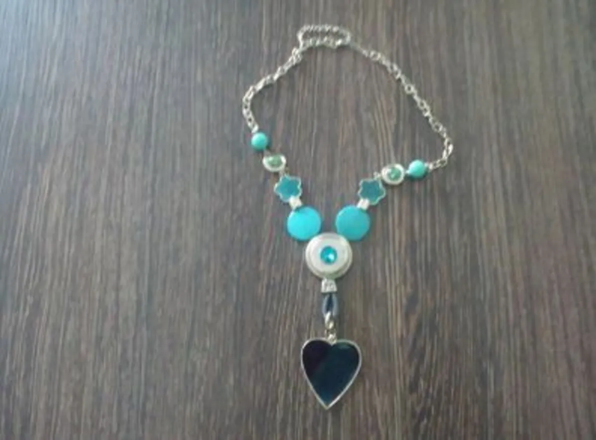 Turquoise Costume Necklace.