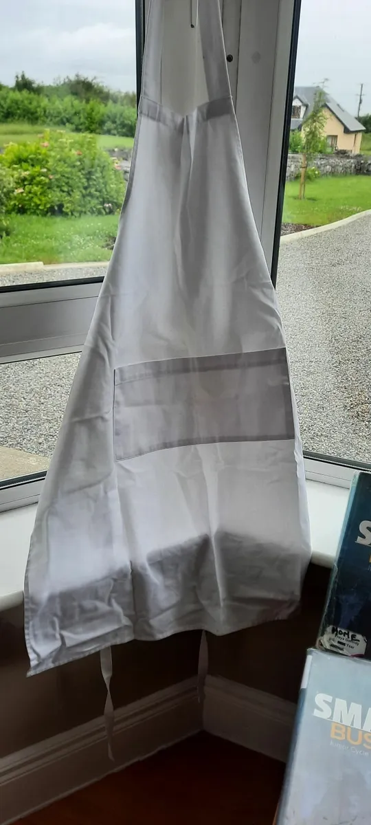 White Apron for Home Economics