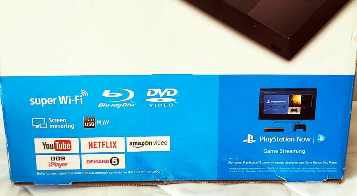 NEW ! Smart  SONY Blu-ray player BDP-S3700 - Image 1