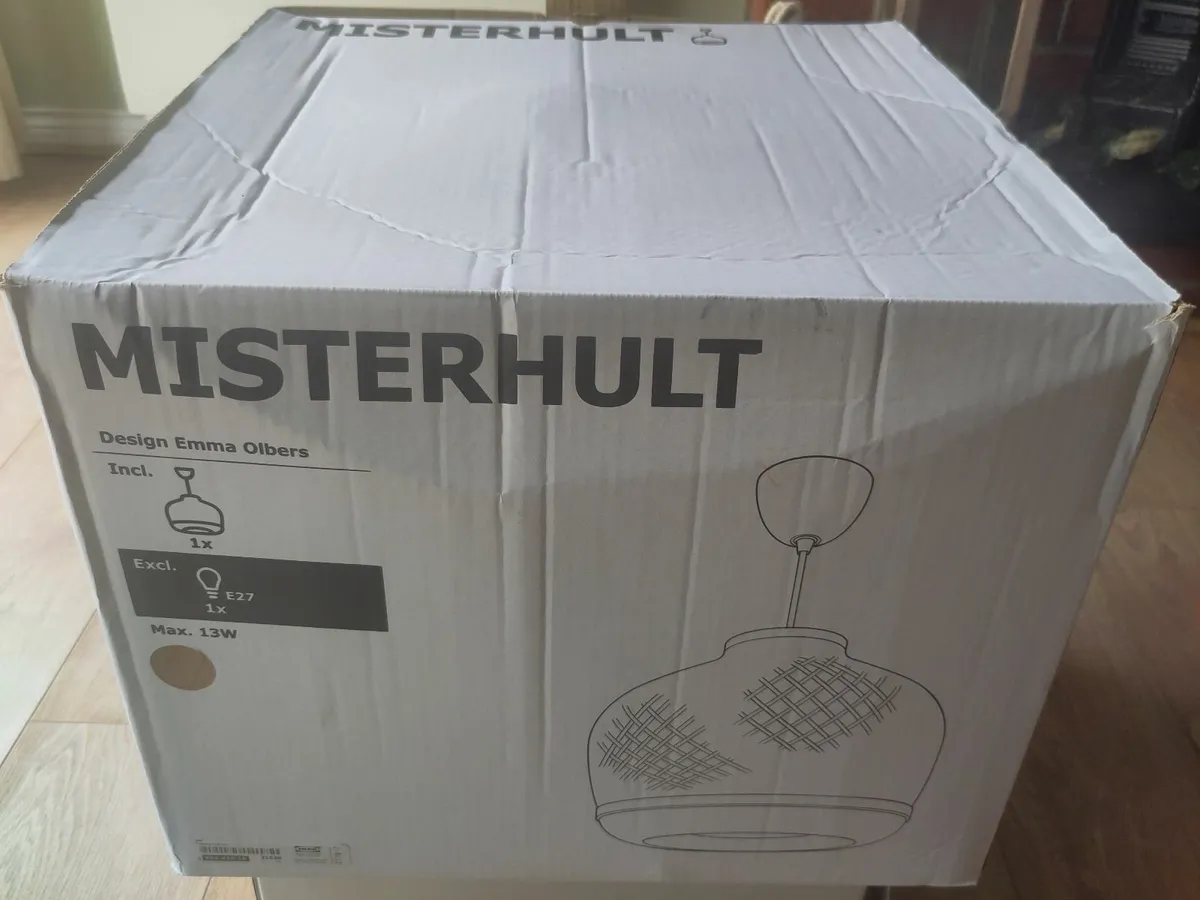 Ikea Misterhult & Vaxjo Lampshades - Image 1