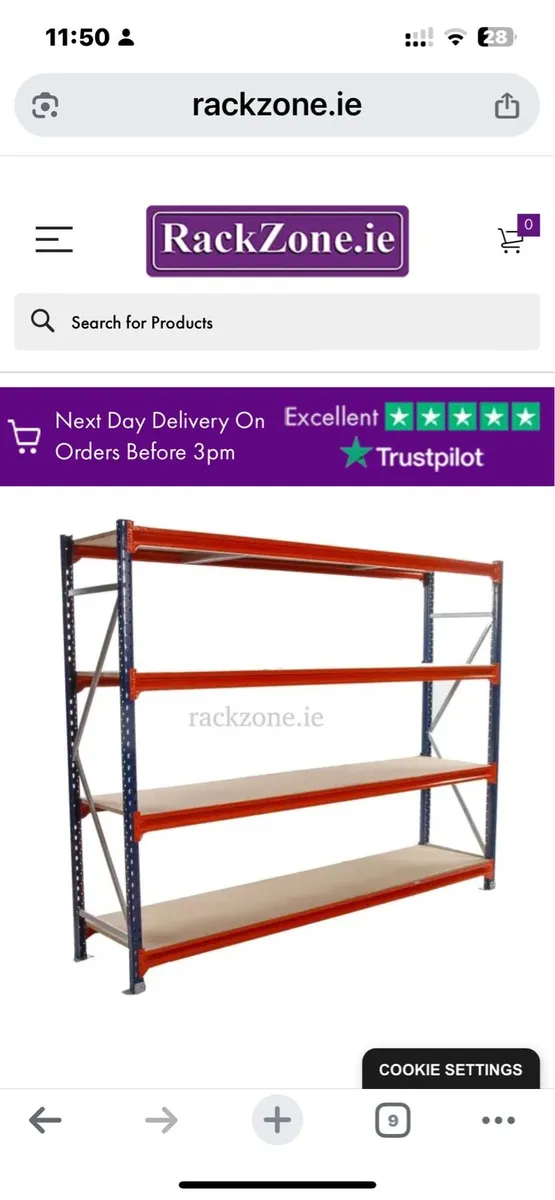 Longspan shelving - Image 1
