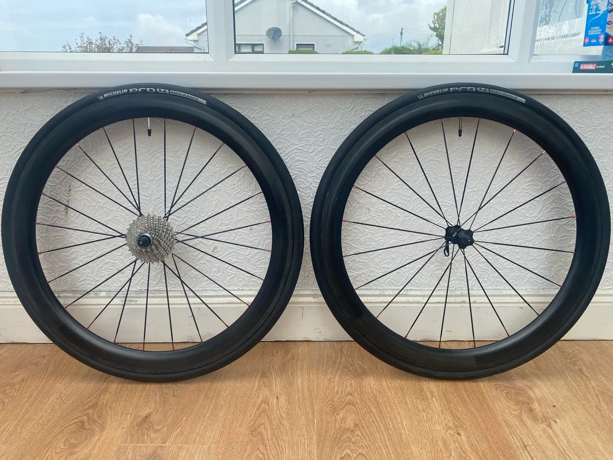 Novatec 50mm Carbon Aero Wheelset - Image 1