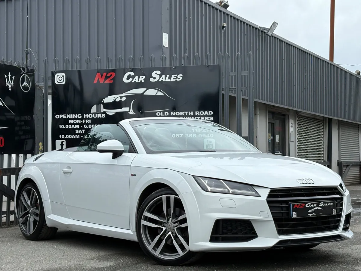 152 Audi TT Convertible 2.0d S-Line, LOW MILES - Image 1