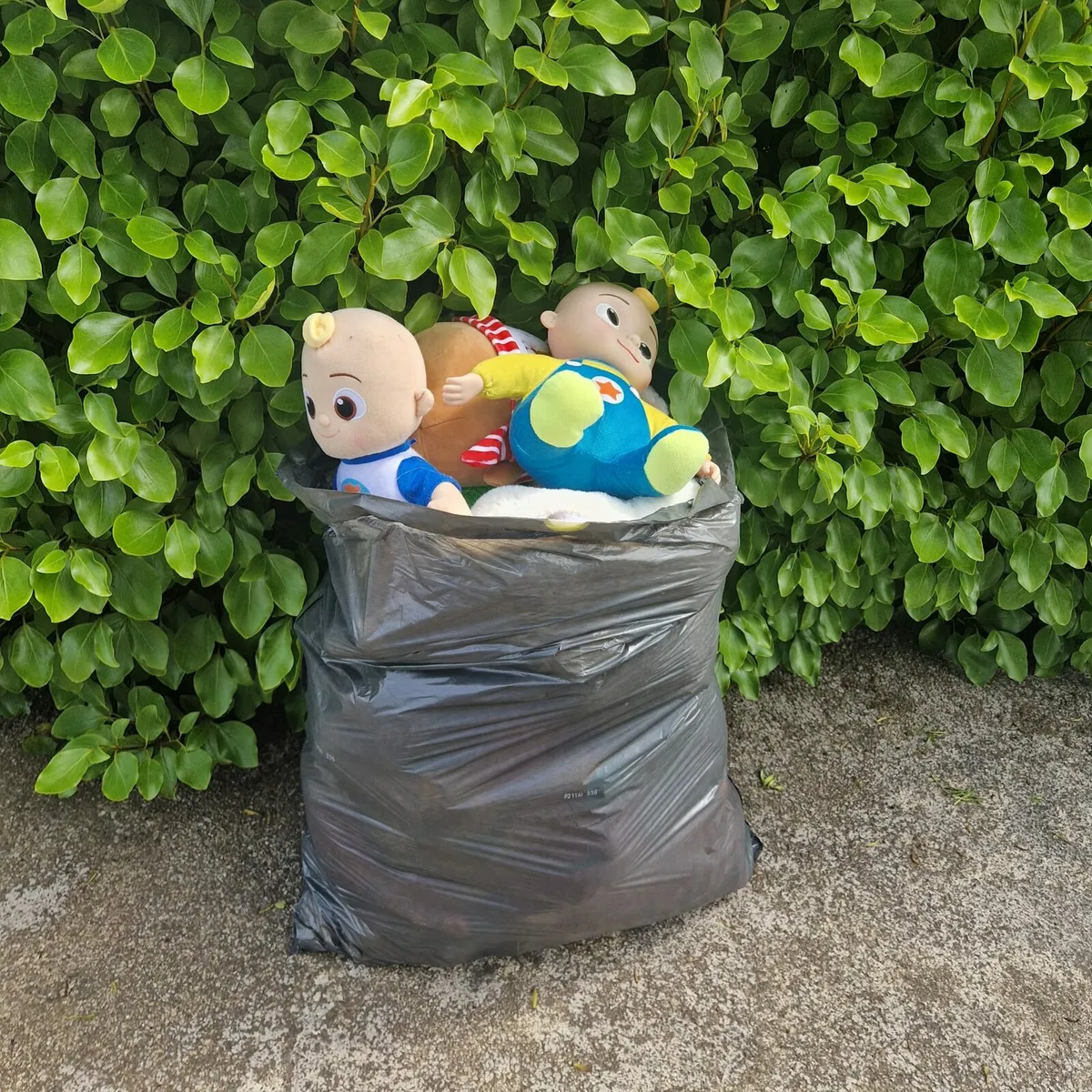 Full bag of plush toys/ teddies