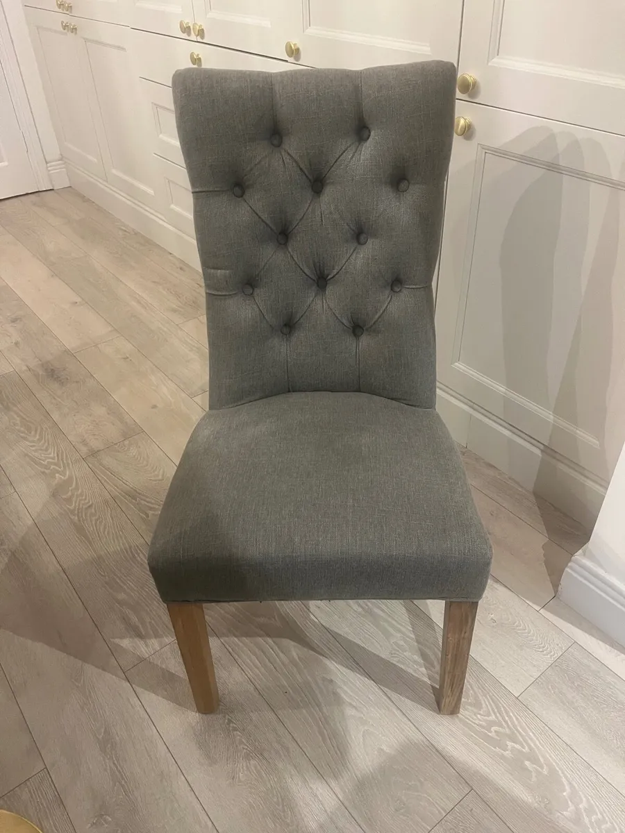 5 Oak Dining chairs for sale - Excellent Conditon - Image 3